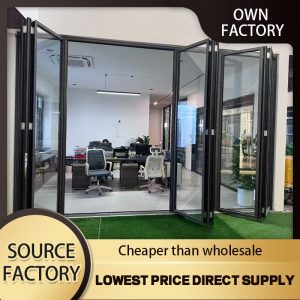 double-open transparent gate